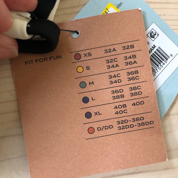 Shade & Shore NWT Women's Reversible Print Halter Bikini Top Daisy Polka Dot XL - Picture 10 of 11